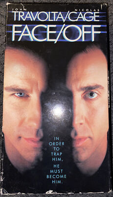Face/Off  - John Travolta Nicholas Cage (VHS, 1997)