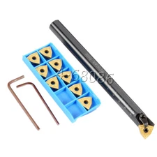 S16Q-MWLNL08 inner hole boring bar left turn tool holder + WNMG080408-MA INSERTS