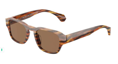 Alain Mikli A0 5506 - 50 002/83 - Sonnenbrille - Havanna Getupft / Marr. Polar