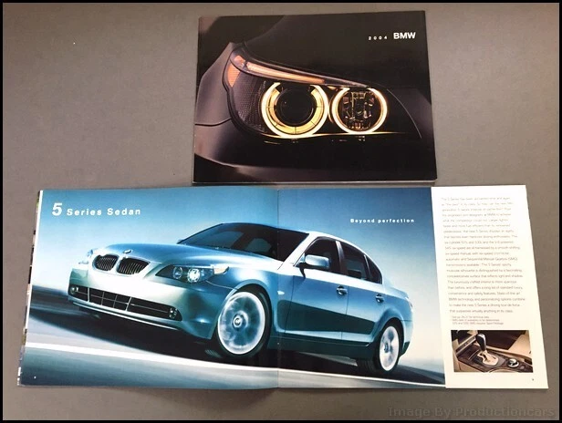 2004 BMW 28-page Car Brochure Catalog - 645Ci 325i Z4 M3 X3 X5 745i 545i 330Ci Foto 4 de 4