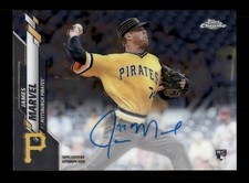2020 TOPPS CHROME JAMES MARVEL ROOKIE ON CARD AUTO PITTSBURGH PIRATES