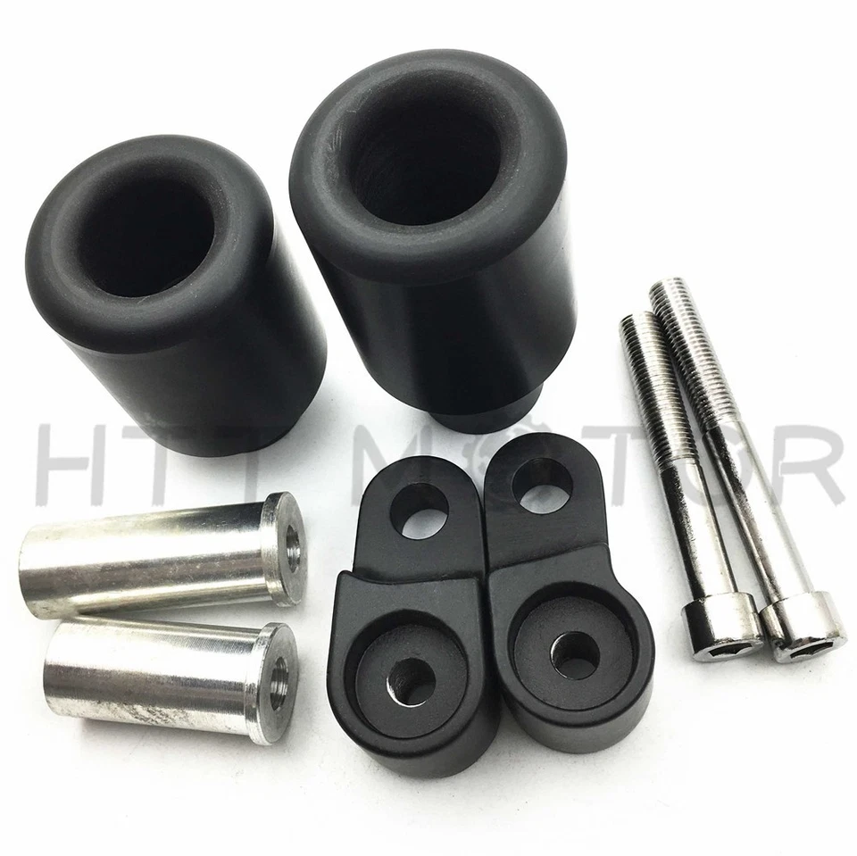 HTTMT para Honda CBR600RR 2007-2008 CBR600 CBR 600 RR 600RR MARCO NEGRO DESLIZADORES Foto 3 de 4