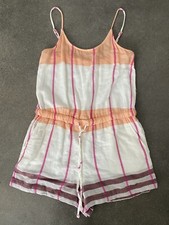 Lou  Gray shorts romper women's sz Small