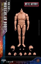 SSA-003(C): SOLDIER STORY  1/6 scale muscular body with Non-detachable neck