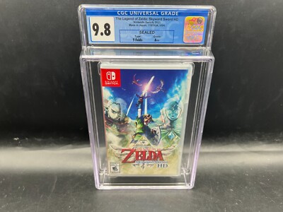 The Legend of Zelda: Skyward Sword HD Switch CGC 9.8 A++ FACTORY SEALED WATA