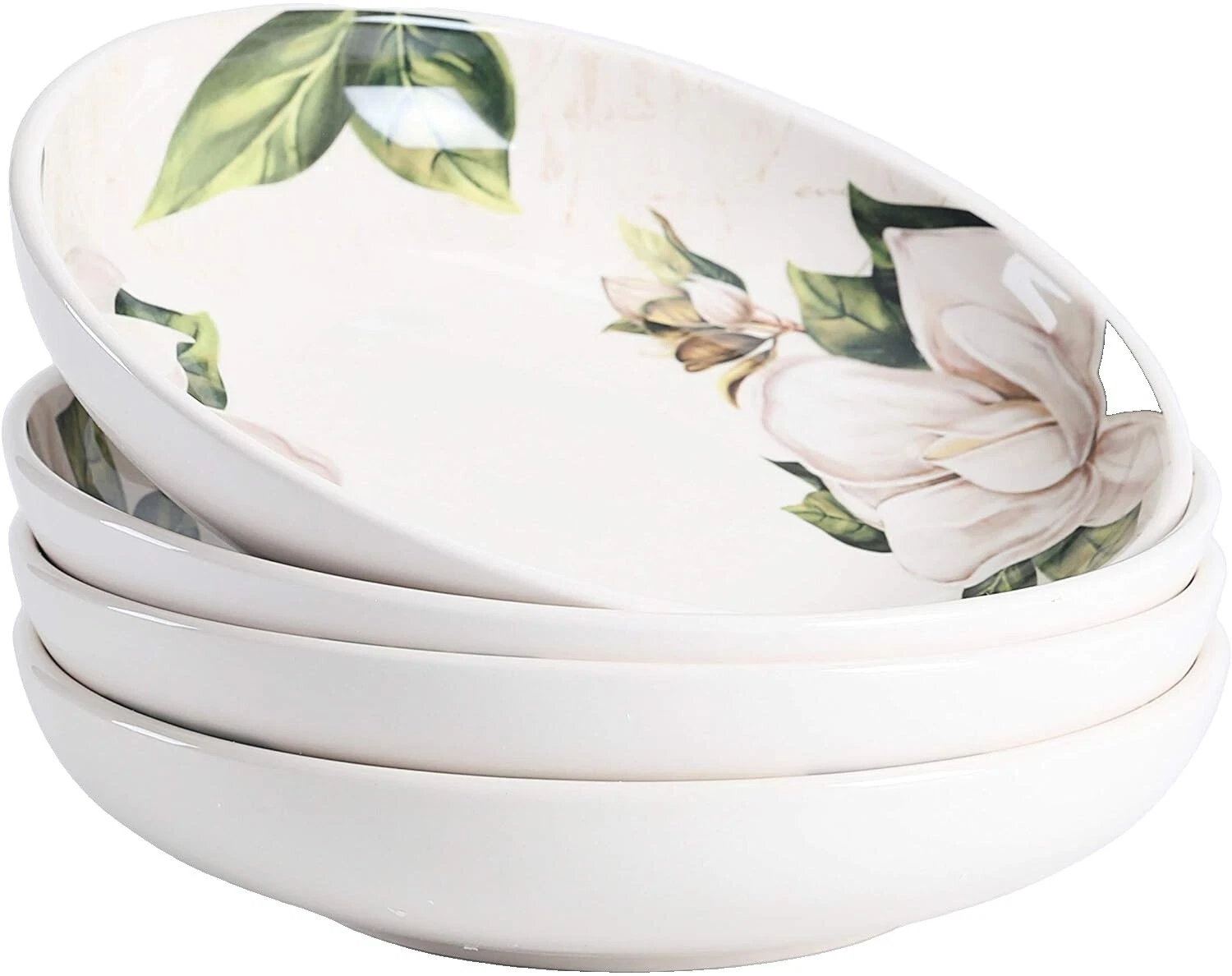Ceramic Bowls Floral Pasta