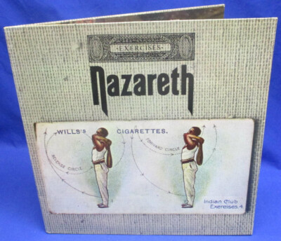 LP NAZARETH - EXERCISES / UK ENGLAND MOONCREST CREST 14 / VG++ MINT-