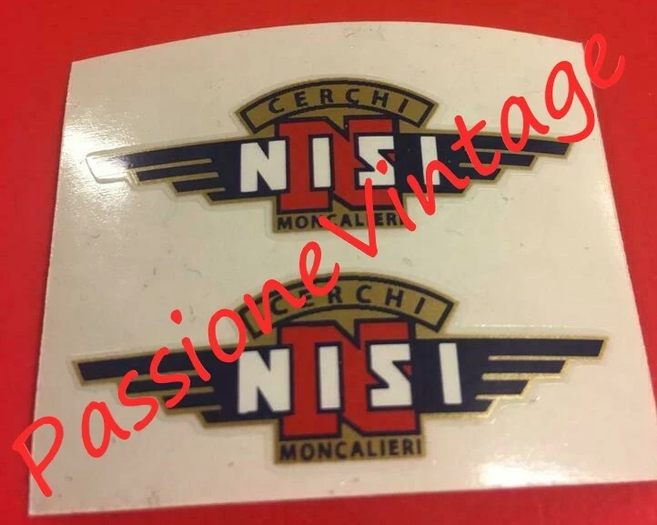 NISI cerchi 2pz decalcomanie/adesivi/stickers