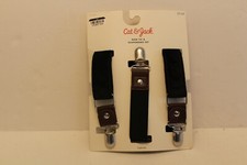 New Cat  Jack Toddler Suspenders Set Black Brown Boys Size 2T-5T Formal Outfit