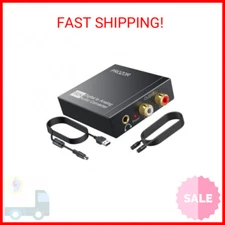 PROZOR 192KHz Digital to Analog Audio Converter DAC Digital SPDIF Optical to Ana