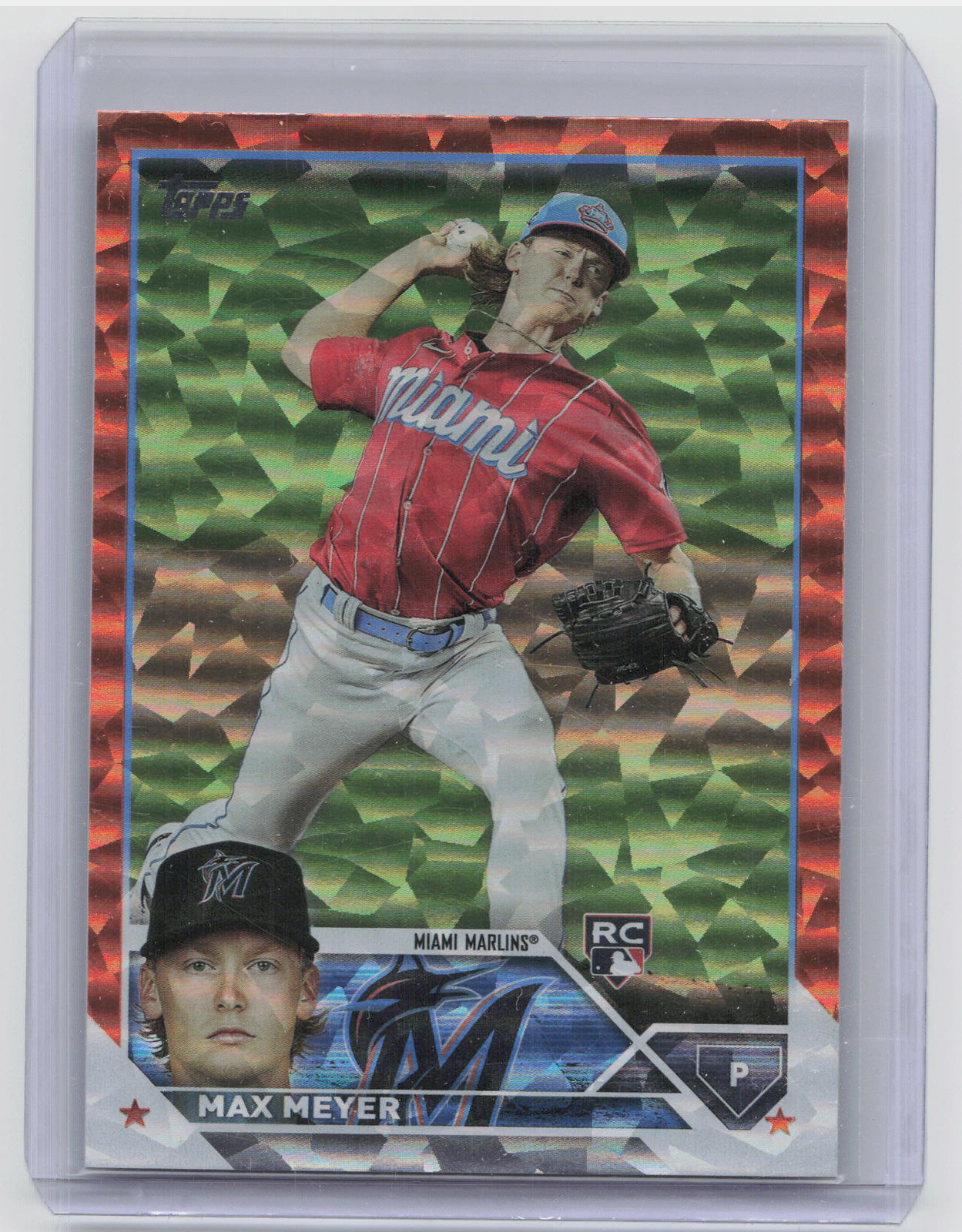 2023 Topps #388 Max Meyer Red Foil #/199