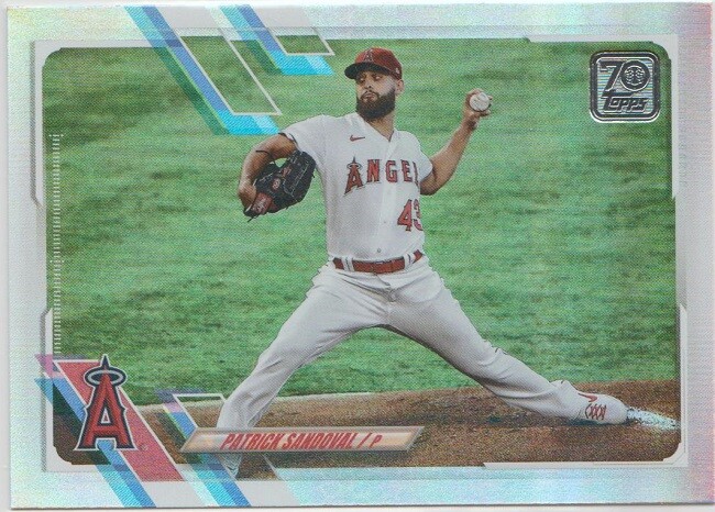 2021 Topps Rainbow Foil #16 Patrick Sandoval