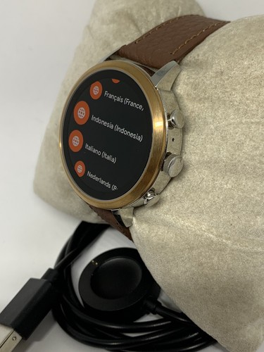 Fossil Gen 4 Authentic Digital Dial Smart Watch Custom Band FTW6016 ZA763 - 第 3/12 張圖片