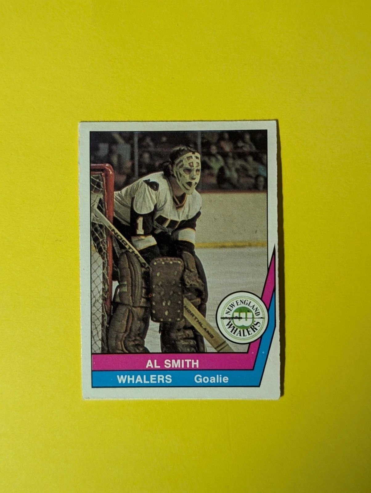AL SMITH 1977-78 O-PEE-CHEE WHA #49 NEW ENGLAND WHALERS EX+
