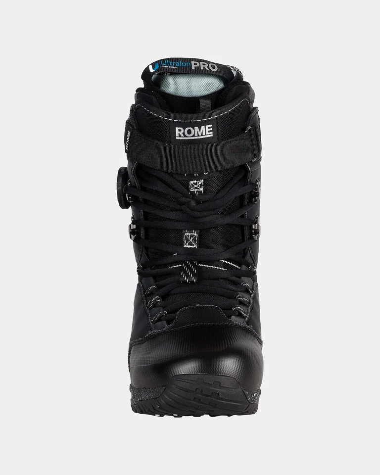 Rome Libertine Pro Hybrid Boa Snowboard Boots Mens Size 8.5 Black New 2025 - Image 4 of 4