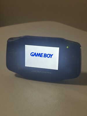 Gameboy Advance GBA Blue Custom New Screen Shell Buttons Premium Nintendo
