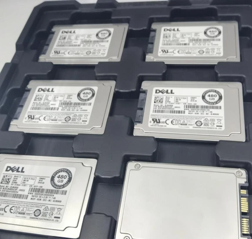 Dell 480G PM863 1.8-inch mSATA Enterprise Solid SSD State Drive 73K84 Micro SATA - Image 3 of 4