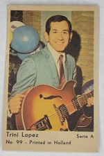 1964 DUTCH GUM Card Serie A (Printed in Holland)  #99 Trini Lopez (B)