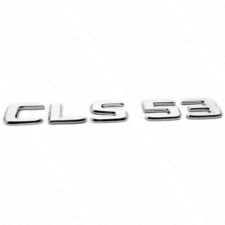 Mercedes-Benz CLS 53 CLS53 19-21 letra emblema maletero logotipo insignia AMG Sport cromo Foto 3 de 4