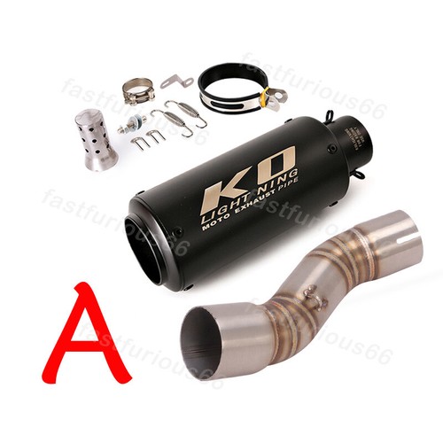 51mm Exhaust Tips For CF-Moto CLX-700 700CL-X 2020 2021 2025 Muffler Middle Pipe - Picture 6 of 14