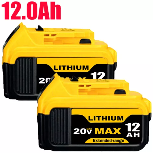 for DeWalt DCB210 20V MAX 12 Ah 6.0Ah Li-Ion Battery /Charger DCB206 Replacement - Picture 17 of 25