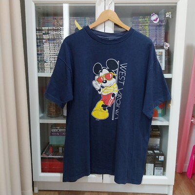 mickey mouse west Virginia t-shirt vintage t shirt 90s xl | eBay