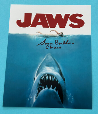 Susan Backlinie  -  JAWS    -  signed, original Autogramm !!!