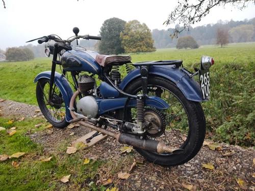 1951 Monet Goyon Shooting Star Villiers engine vintage / classic motorcycle - Picture 5 of 24