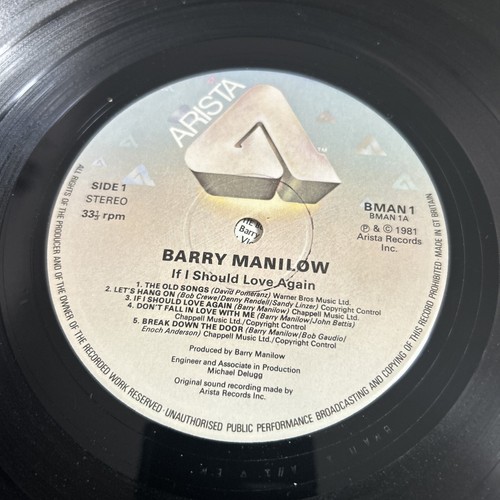 Barry Manilow - If I Should Love Again - I Wanna Do It With You - Vinyl Schallplatte LP - Bild 8 von 10