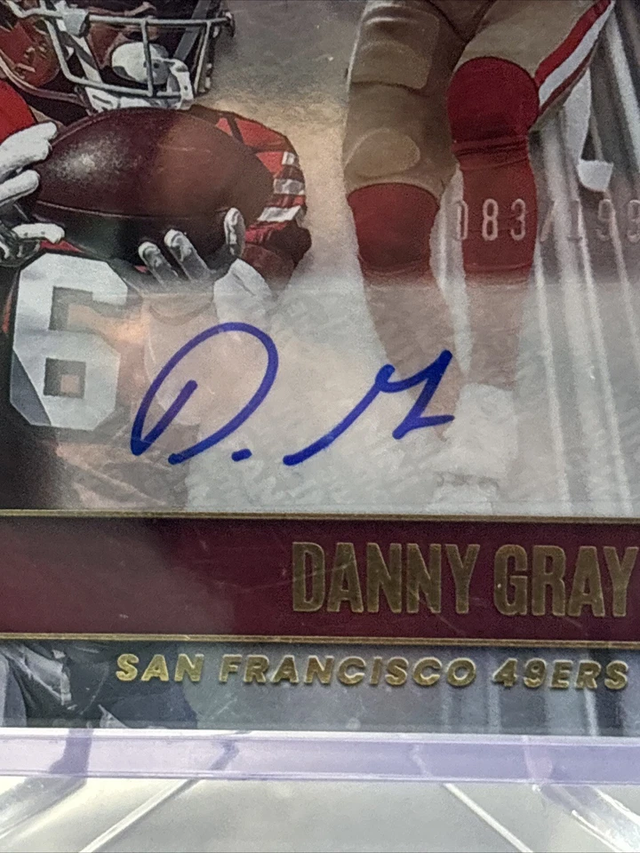 2022 Panini Chronicles Essentials Autographs #ESS-DAG Danny Gray Auto #83/199 - Image 2 of 4