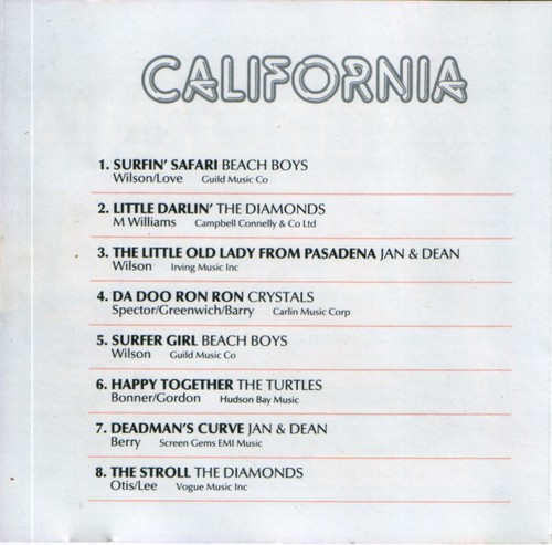 Diverse - California (CD, Comp) - Bild 2 von 6
