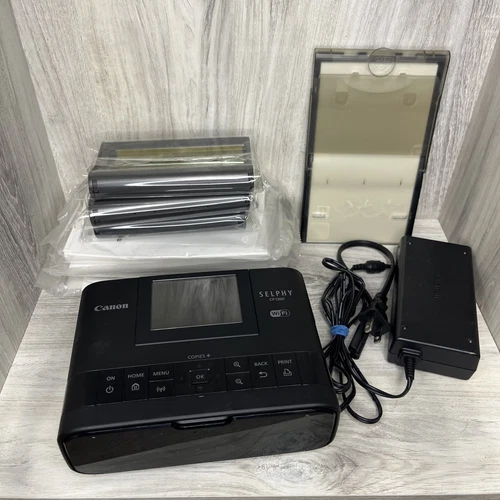 Canon Selphy CP1300 Wireless Digital Photo Printer With Extra Paper And Ink