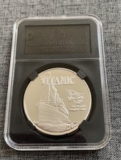 Moneta pamiątkowa Titanic w płycie kolekcjonerska 