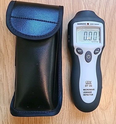 CEM DT-2G Microwave Leakage Radiation Detector Meter Test Sound Alarm 