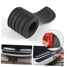 Car Rear Bumper Protector, 33.07inch x2.75inch Car/SUV 35.5x2.75inch Black