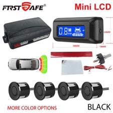 Car Parking Sensor Kit Mini LCD Display With 22mm 4 Sensor Radar Detector System