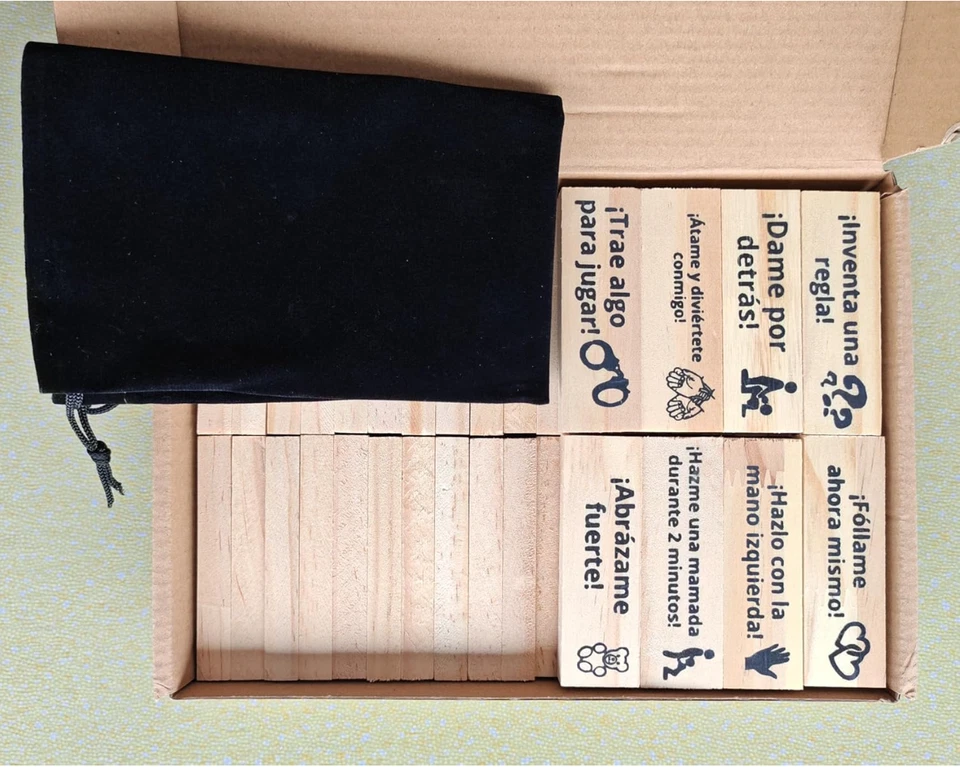 Torre de Deseo Juego de Bloques Atrevidos para Adultos Parejas y Fiestas Español - Image 3 of 4