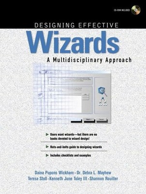 Designing Effective Wizards, w. CD-ROM: A Buch Pearson Education