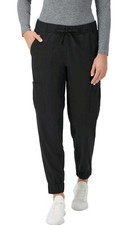 Hanes Women's Scrubs Cargo Joggers/Healthcare Scrubs, Moisture Wicking, Free S H