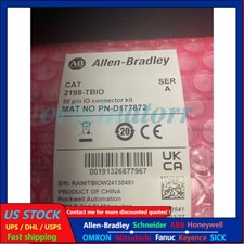 New Allen Bradley 2198-TBIO AB 50 PIN I/O CONNECTOR KIT 2198TBIO US Free Tax