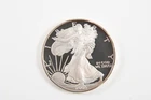 J84L11- Silver 999 One Ounce American Eagle One Dollar Coin USA 2003