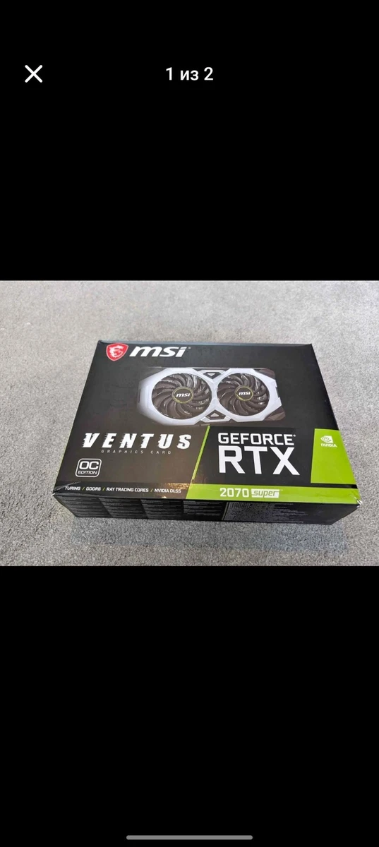 NVIDIA GeForce RTX 2070 MSI Video 8 GB Memory Cards for sale | eBay UK