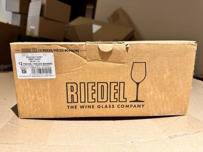 Case Of 12, Riedel Single Malt Whisky Crystal Bar Glasses, New In Box, 0446/80