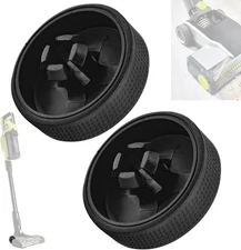 2-Pack Upgraded Replacement Wheels for Ryobi Cordless Stick Vacuum PCL720K