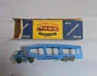 Matchbox Lesney Blue Car Transporter Accessory Pack No. 2 Grey Wheels