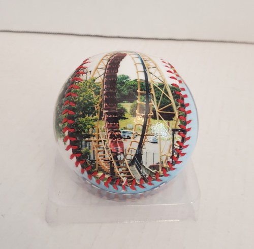 Frontier City Amusement Park Oklahoma City OKC Souvenir Baseball Ball New - Picture 4 of 8