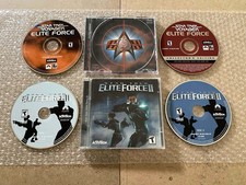 Star Trek: Elite Force - Collector's Edition + II (PC) - CASES + DISCS ONLY