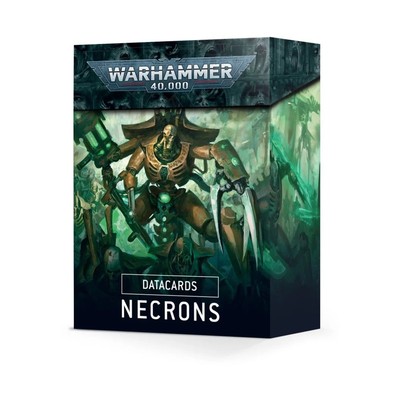 GW Necron Mini 28mm Datacards - Necrons (9th Ed) EX/NM