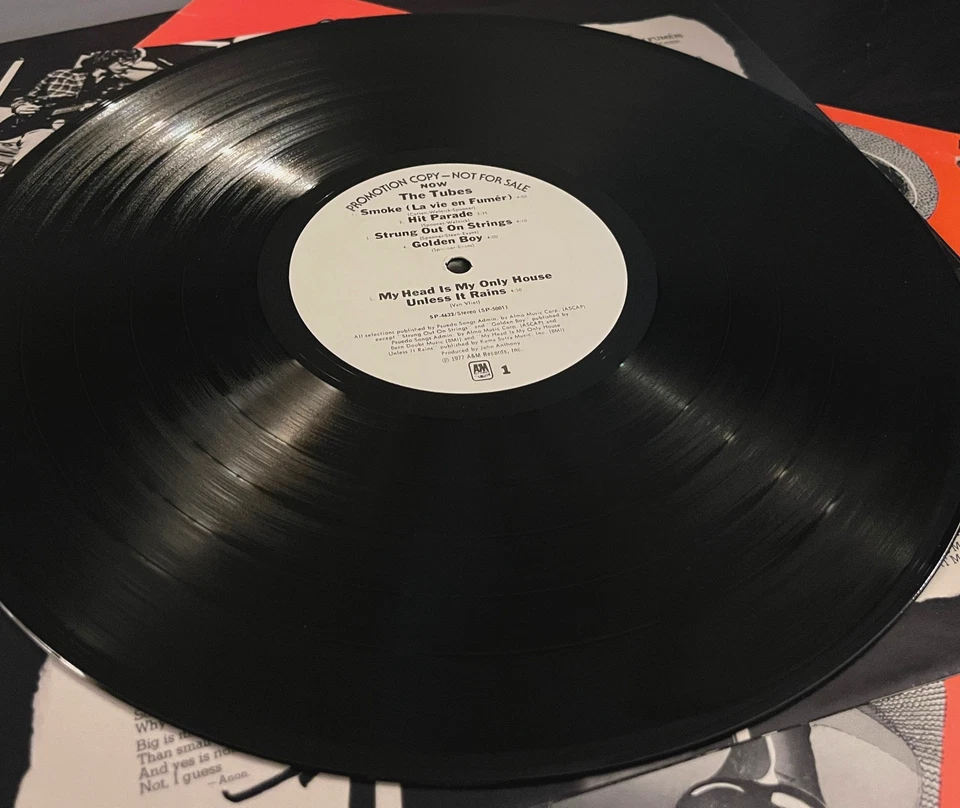 THE TUBES - Now (1977 Promo) - 12" Vinyl Record LP - EX Foto 3 de 3