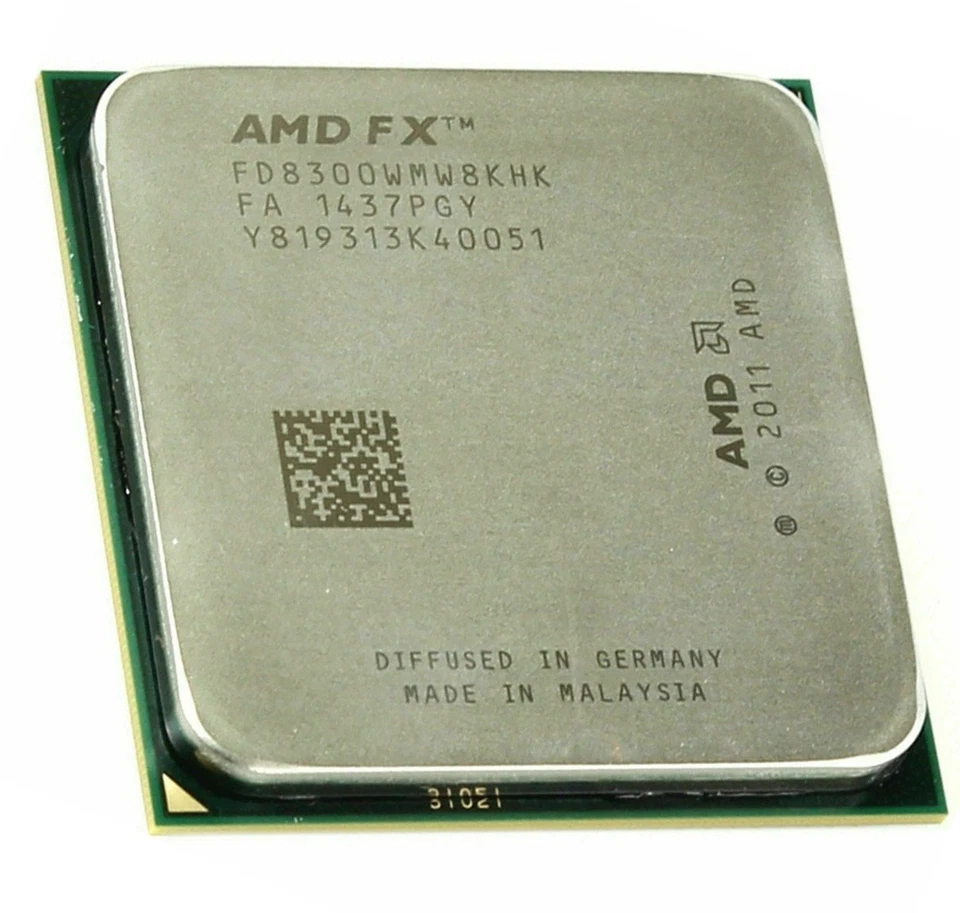 AMD FX-Series FX-8300 FD8300WMW8KHK 3.3 GHz 8 Cores Socket AM3+ CPU Processor - Image 2 of 4
